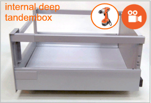 Blum tandembox deep internal drawer box
