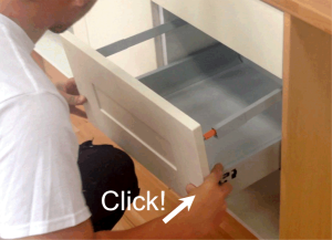 How to fit deep Blum Tandembox Antaro drawer front